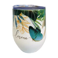 Vaso térmico personalizado mariposas