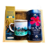 Café con taza de loza personalizada