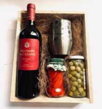 Wine Box vaso térmico y antipastos